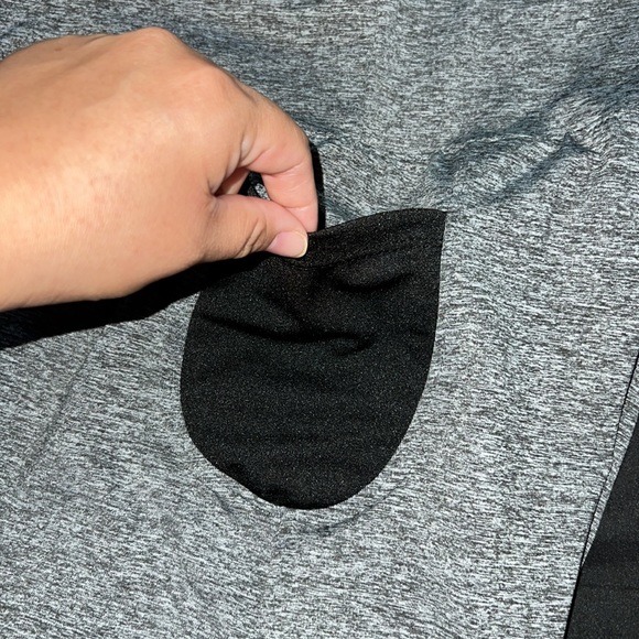 SERIES 8 FITNESS WOMEN GRAY MESH BIKER SHORTS WITH POCKETS - Picture 6 of 6